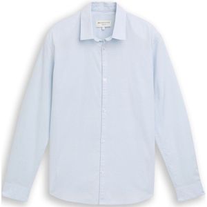 Tom Tailor Denim Basic Fit overhemd van katoen