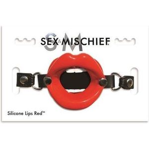 Sportsheets - Sex & Mischief Silicone Lips Rood