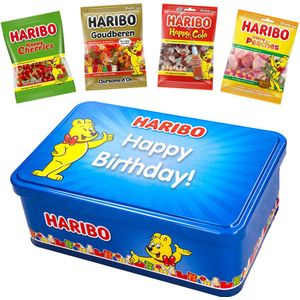 Haribo Happy Heroes candy collection box - ""Happy Birthday! - verjaardagscadeau - snoepcadeau - 350g