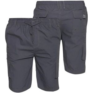 DUKE 555 NICK KORTE CARGO BROEK BLAUW/GRIJS MAAT XL