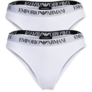 Emporio Armani - Essential Cotton - Slipje - 2 Eenheden - Vrouw
