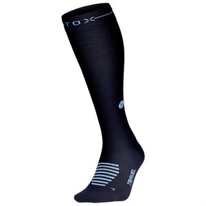 STOX Energy Socks - Reissokken voor Vrouwen - Premium compressiesokken - Merino Travel Socks - Anti DVT - Reizigerstrombose - Voorkomt opgezwollen en vermoeide benen - Mt 38-40