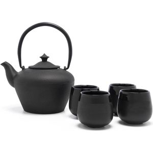 Bredemeijer - Giftset Chengdu - Gietijzeren theepot 1 liter + twee kopjes