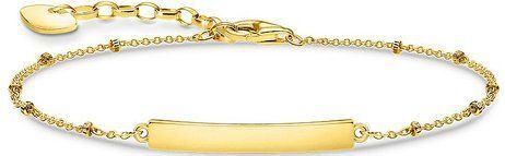 Thomas Sabo - Armband - Zilver - 925 Sterling Zilver - Goud - 16 cm
