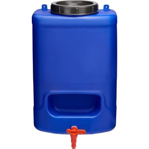 Jerrycan - Blauw - GD-STE-CanisterCPR - Wateropslag - Voedselveilig - Opstapelbaar - Met Kraan