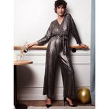 Envie de Fraise - Goldie - Zwangerschapsjumpsuit - Ecru