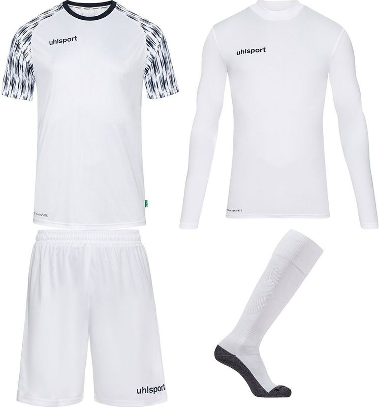 Uhlsport - Reaction - Keeperstenue - Wit / Marine - Kinderen