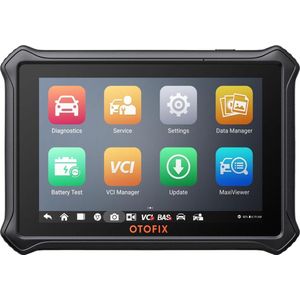 Autel - OTOFIX D1 Lite - OBD2 Scanner - Diagnosecomputer - Storing Verwijderen - Volledige systeemdiagnose - Uitleesapparatuur Auto - Diagnose Auto - Autodiagnosetool - FCA SGW CAN FD en DoIP - Zwart