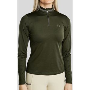 Montar Thermo Longsleeve MoGaia Olijf - M