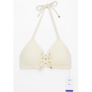 cyell - bikinitop - beige - maat 38