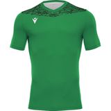 Macron - Nash Shirt - Korte Mouw - Groen/Zwart - Kinderen