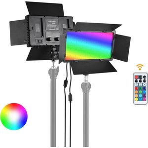 LuminexPro RGB U600 Studiolamp - Statief 2m - Bluetooth Afstandsbediening