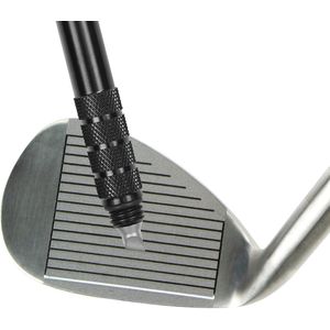 K & V Golf Golfclub Groefreiniger & Slijper Hulpmiddel - Hergroeven Schoonmaakhulpmiddel voor Alle IJzers en Wiggen - Golfclub Reiniger voor U & V-Groeven - Optimale Backspin en Betere Balcontrole