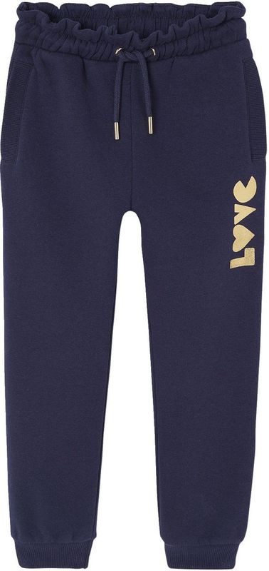 Vertbaudet - Joggingbroek - Fleece - Meisjes - Met Motief op de Broekspijp