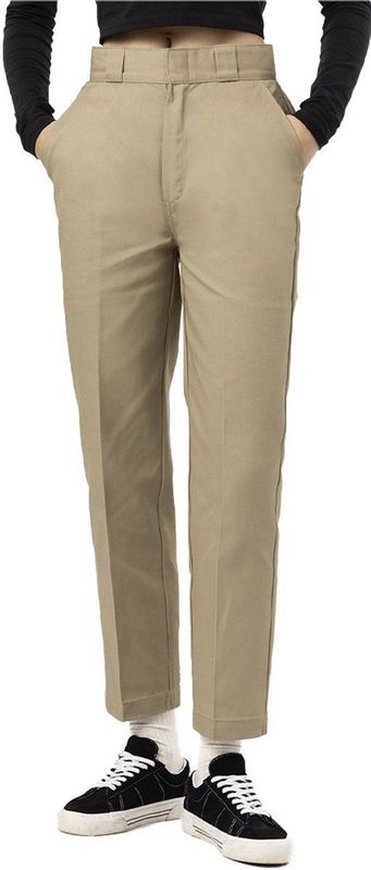 Dickies - Phoenix Cropped - Chino Broek - Zwart