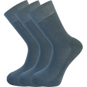 Bamboe sokken - 3 paar - RAF Blauw - Maat 35-37