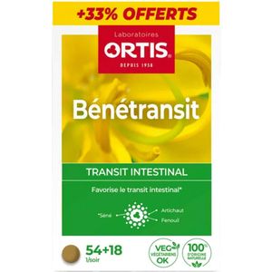 Ortis Bénétransit Darmtransit 54 Tabletten + 18 Gratis Tabletten