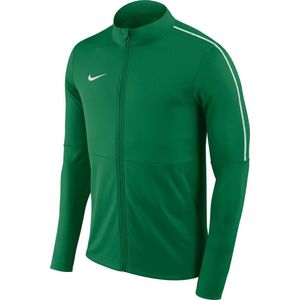 Nike Dry Park 18 Trainingsjas Junior  Trainingsjas - Maat M  - Unisex - groen/wit Maat M - 140/152