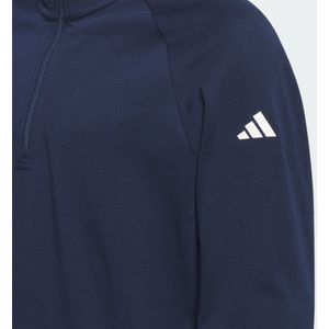 adidas Performance Layer Pullover met Korte Rits - Kinderen - Blauw- 152