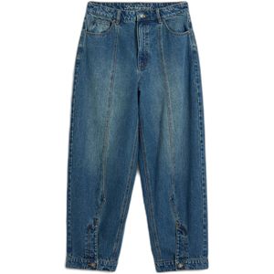 Desigual - Ballonspijkerbroek - Effen - Lange Ballon-fit Jeans