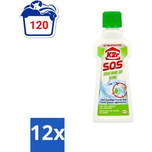 K2R - SOS Vlekverwijderaar - Gras & Make-up - 50ml - Voordeelverpakking - 12 stuks