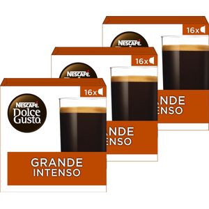 Nescafé Dolce Gusto capsules Grande Intenso - 48 koffiecups - geschikt voor 48 koppen koffie