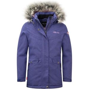 Waterdichte winterjas voor meisjes met afneembare capuchon en imitatiebont