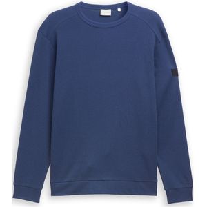 Tom Tailor Shirt met lange mouwen en wafelstructuur