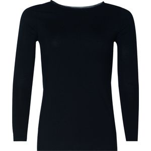 Oroblu Perfect Line Modal - T-Shirt Long Sleeve - Kleur Zwart - Maat XS