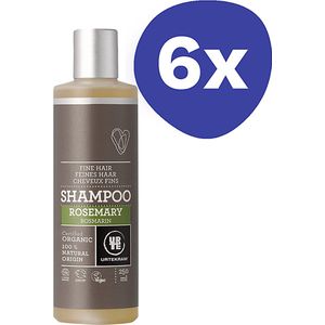 Urtekram Rozemarijn Shampoo (fijn haar) (6x 250ml)