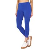 Merry Style MS-MS10-224-LE Dames Leggings met Kant - Sport - Vrijetijdsbroek - 7/8 Lengte - Viscose - Kobalt - XS