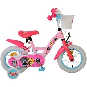 Woezel & Pip Kinderfiets - Meisjes - 12 inch - Roze