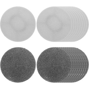 Allecto Premium - Voetschuurmachine Pedi rollen 20 stuks - Reserve schuurpapier voor voetverzorging - Verwijderen dode huid