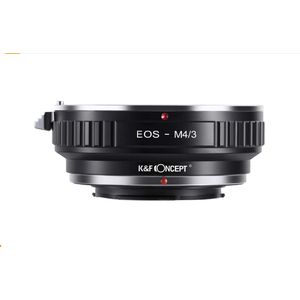 Manual lens adapter ring EOS-M4/3