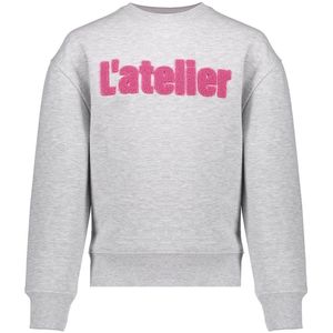 Geisha - Winter Sweater - Grijs/Roze - Meisjes - Atelier