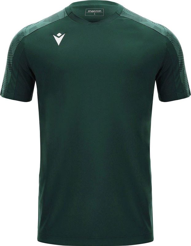 Macron - Gede Shirt - Donkergroen - Korte Mouw - Heren