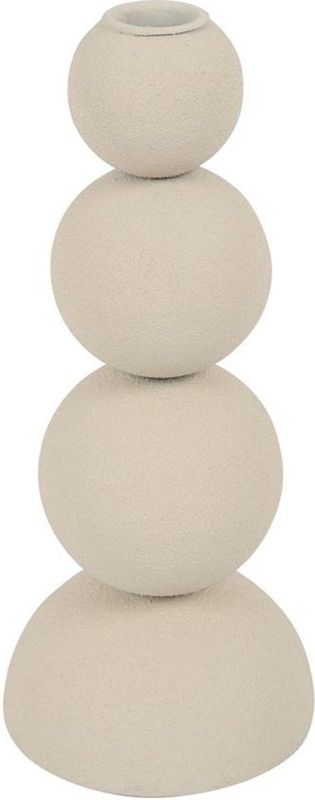 Countryfield - Kandelaar Saris M - Crème - Metaal - Ø10xH23,5cm