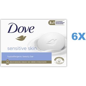 Dove Zeep – Sensitive 6 x 90 Gram