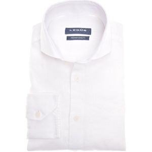 Ledûb Slim fit Wit linnen