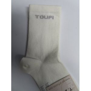 Sokken - 2pack - Unisex - Effen wit - 35 / 37