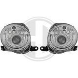 Diederichs - 3405280 - Koplampen Set - Chroom - Voor Abarth en Fiat