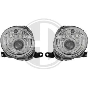 Diederichs - 3405280 - Koplampen Set - Chroom - Voor Abarth en Fiat