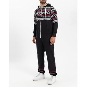 Zwarte Onesie - Aztec - Huispak - Uniseks