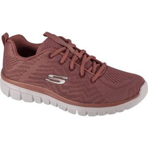 Skechers Graceful - Get Connected 12615-MVE, Vrouwen, Roze, Sneakers, maat: 38,5