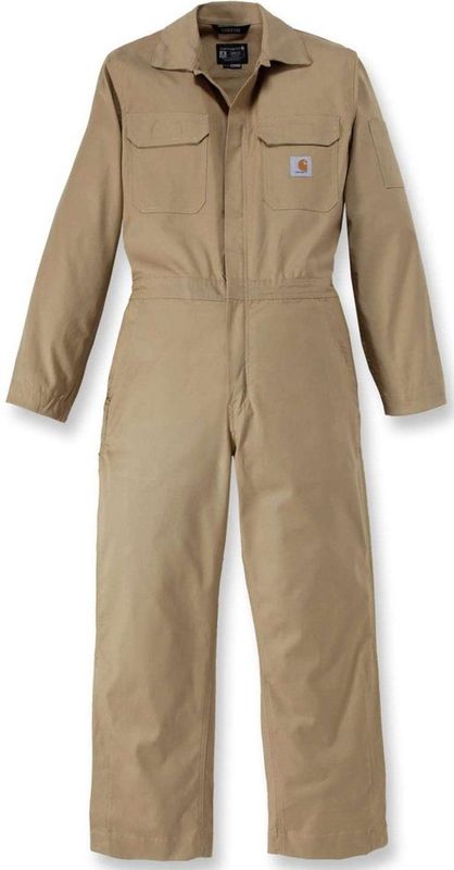 Carhartt - Rugged Flex - Werkoverall - Dark Khaki - Stretchcanvas