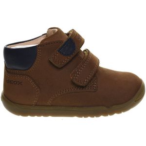 Geox - B Macchia Boy C - Sneakers - Bruin - Ademend en Flexibel