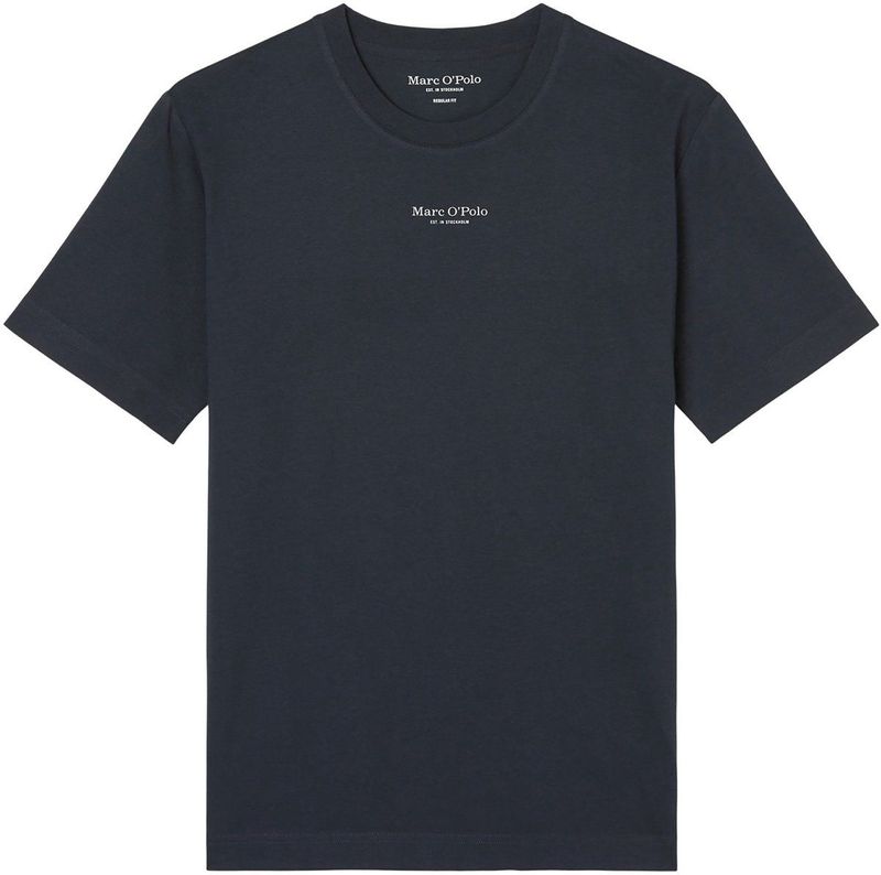 Marc O'Polo - B21201251382 - T-shirt - Groen - Katoen