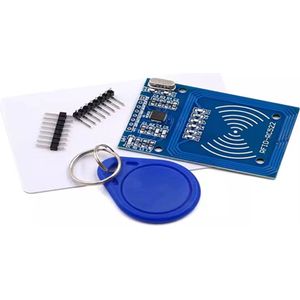 RFID RC522 NFC Module – 13.56 MHz Kaartlezer & Schrijver – Compatibel met Arduino & Raspberry Pi - Inclusief kaarten en tags