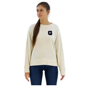 Gant G Badge Sweatshirt Beige M Vrouw