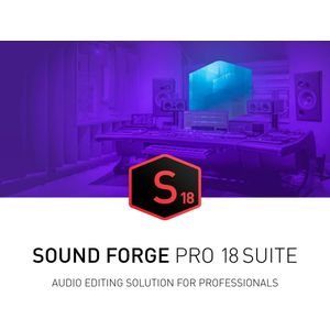 SOUND FORGE Pro 18 Suite
